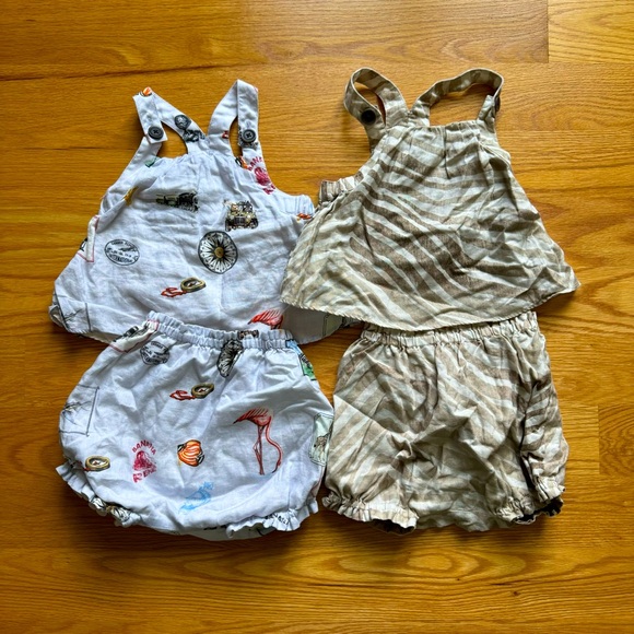 Set of two Banana Republic Toddler Linen top & Shorts - Picture 2 of 5